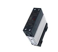 Relais statique SSR monophasé à semi-conducteurs mince, 10 A, 25 A, 40 A, 50 A, 60 A, 80 A, avec dissipateur thermique, montage sur rail DIN(10)