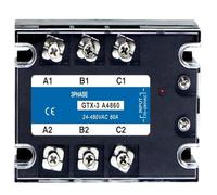 Relais statique triphasé CC-CA CA-CA 3-SSR 10 A 25 A 40 A 60 A 80 A 100 A 120 A 200 A 70-280 V CA Contrôle 24-480 V 40 AA 40 DA(AC control AC,60AA (AC-AC))
