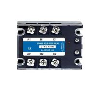 Relais statique triphasé DC-AC AC-AC 3-SSR 10A 25A 40A 60A 80A 100A 120A 200A 70-280V Contrôle AC 24-480V 40AA 40DA(AC control AC,40AA (AC-AC))