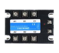 Relais statique triphase, entree 3-32 V CC, equipement electrique CC CA pour machines CNC (BERM-3 032 38100Z (100 A))