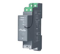 Relais sur rail DIN Shelly Qubino Pro 2 Z-Wave à 2 canaux