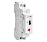 Relais temporel 230 V 0,5-20 min automatique d'escalier LED interrupteur d'éclairage d'escalier ABS ignifuge rail DIN escalier minuterie interrupteur 16 A éclairage de couloir relais de retard
