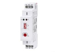 Relais temporel GRT8-EC AC380 V 10 A avec retard marche/arrêt | GRT8-EC Relais temporel AC380V 10A 0.1s-10d Montage rail à chapeau pour commande de machine