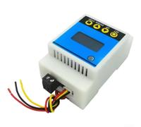 Relais temporel industriel Optocoupleur isolation robuste | Délai précis 0,01 s-9999 min, écran LCD, entrée 6-30 V CC, sortie 30 A, utilisation facile