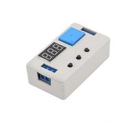 Relais temporel multifonction DC 12 V - Minuterie programmable avec affichage LCD pour le contrôle du ventilateur et les pompes - Retard d'arrêt précis