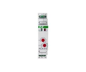 Relais temporisé 1P 10A 0,1 sec-576h 12-264V AC/DC Arrêt différé PCA512UNI f&f 5908312591368