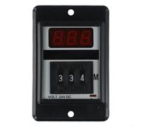 Relais temporisé 220 V pour systèmes de contrôle d'automatisation (A) | Deuxième mode 999S, affichage numérique, contrôle précis, éclairage de rue, systèmes automatiques
