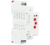 Relais Temporisé 220V Relais Temporisé AC Multifonctionnel GRT8-M1 Horloge Modulaire Monté sur Rail Din 35mm avec 10 Fonctions