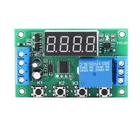 Relais temporisé 24 V avec affichage LED - Module de commande automatique pour temporisation industrielle, interrupteur programmable à 24 fonctions, relais de contrôle temps précis