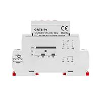 Relais temporisé à sortie d'impulsion GRT8-P 16A AC/DC12V-240V 0,1s-100jours impulsion(GRT8-P2 ACDC12V-240V)