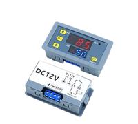 Relais temporisé AC 110V 220V 12V 24V, affichage LED, interrupteur de minuterie de Cycle, relais de retard réglable, alimentation électrique T3230(DC12V)