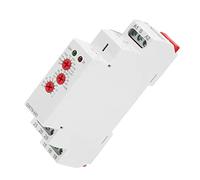 Relais Temporisé AC 220V, GRT8-M2 Relais Temporisé Multifonctionnel avec 10 Fonctions, Montage sur rail DIN, max.6VA/1.9W