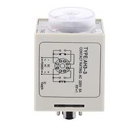 Relais temporisé, AH3-3 Delay on Time Relay Commutateur de temporisation réglable AC 220V pour système de contrôle Automatique(60S)