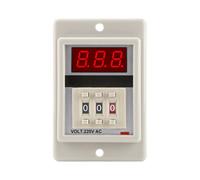 Relais temporisé ASY-3D ASY-2D 220V 24V 12V(ASY-3D 99.9S AC220V)