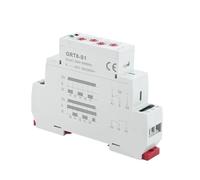 Relais temporisé asymétrique GRT8-S, relais de répétition électronique SPDT 16 A, GRT8-S1(White AC230V)