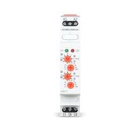 Relais temporisé cyclique 220V 24V 12V AC/DC, relais clignotant asymétrique entre ON et OFF, minuterie de recyclage, temps de répétition réglable, 1 pièce(AC DC 12V-240V)