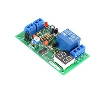 Relais temporisé DC 12 V module de relais de suivi réglable avec affichage LED numérique minuterie de compte à rebours interrupteur de minuterie marche/arrêt réglable de 1 à 99 s pour l