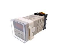 Relais temporisé, DH48S-S, DC 12 V, 220 AC, 24, SPDT, Avec socle
