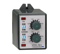 Relais temporisé double plage variable DC12V/24V/36V/AC110V/220V/380V(110-220V,NB)