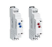 Relais temporisé électronique 220 relais de tension 220v 10 groupes plage réglage temps 0.1s-10 jours 1 pièces(Red Knob,TBT7-C1-100-120VAC)