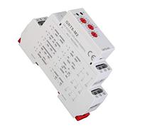 Relais temporisé électronique, GRT8-M2 Relais temporisé multifonctionnel avec 10 fonctions Montage sur rail AC/DC 12V-240V