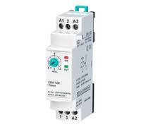 Relais temporisé électronique réglable ERV-12D (0,1-12 min.)(150-260VAC 24VDC)
