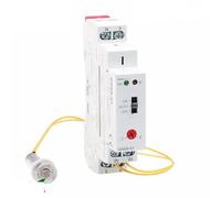 Relais temporisé for éclairage sur rail DIN GRB8-01/02, 110 V CA-240 V, marche/arrêt automatique, 1 pièce(GRB8-02 AC110-240V)
