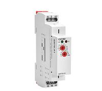 Relais temporisé GRT8-A 12V 24V 230V, minuterie de Type Rail Din, relais temporisés avec certificat CE CB(GRT8-A1 AC230V)