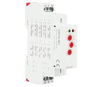 【 】Relais temporisé, GRT8-M1 Relais temporisé multifonction avec 10 fonctions Montage sur rail DIN AC 220V
