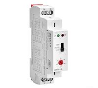Relais temporisé GRT8LS à 230 V conçu pour automatiser l'éclairage de la cage d'escalier avec options de synchronisation configurables par l'utilisateur