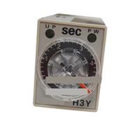Relais temporisé H3Y-4-C AC220V, minuterie 1/5/10/30/60 s, 3 min(H3Y-4-C AC220V 5sec)