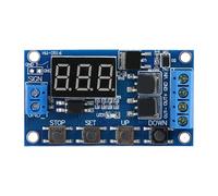 Relais temporisé, Module de minuterie parallèle Double Mos DC 5 V-30 V, Cycle de déclenchement, retardateur de Cycle, Interrupteur de minuterie, Module de Relais Marche/arrêt avec