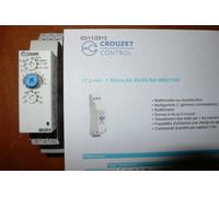 Relais temporisé multifonction 12-240Vac/Vdc CROUZET MUR3 88827103