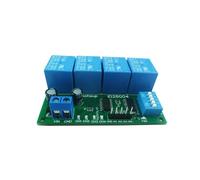 Relais temporisé multifonction 4 canaux DC 5 V 12 V 24 V, interrupteur temporisé, module PLC marche/arrêt, conditionneur de puissance, séquenceur, 1 pièce(5V)