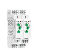 Relais temporisé multifonction GRT6-M 24~240 V CA CC sur rail DIN, 0,1 s à 10 jours, 10 A, avec 10 fonctions au choix, 220 V(GRT6-M2 AC230V)