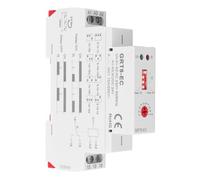 Relais Temporisé Multifonction GRT8, AC230V DC24V, 6A, avec Indicateur LED, ABS Ignifuge, Plage de Retard 0,1s à 10 Jours, pour Automatisation Domotique et Contrôle Industriel