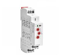 Relais temporisé multifonction GRT8-M 16A avec 10 choix de fonctions AC DC 12V 24V 220V 230V, 1 pièce(GRT8-M2 ACDC12V-240V)