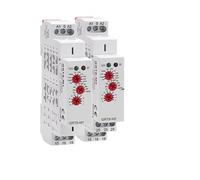 Relais temporisé multifonction GRT8-M1 AC/DC 12-240 V 16 A DIN Rail Timer Switch 10 modes de retard 0,1 s-10 jours Module contrôle industriel réglable(GRT8-M1 ACDC12V-240V)