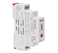 Relais temporisé multifonctionnel commutateur de relais avec indicateur LED et double fonction ignifuge AC230V ou AC DC24V alarme de mise