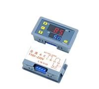 Relais temporisé numérique à affichage LED, interrupteur de commande de minuterie de cycle, relais temporisé réglable, interrupteur temporisé AC 110 V 220 V DC 12 V(AC110-220V)