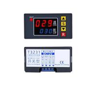 Relais temporisé numérique AC 110 V 220 V 24 V T3231, affichage LED, minuterie de cycle, interrupteur de commande, relais temporisé réglable(T3231 DC 12V)