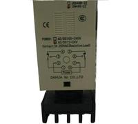Relais temporisé numérique DH48S-2Z, 1 pièce, interrupteur temporisateur réglable for le contrôle de l'automatisation