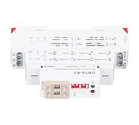 Relais Temporisé Numérique GRT8-K1, Composants Électroniques 4 Modes de Retard, AC/DC 12-240V - Réglage Précis par Cadran Digital, Large Plage 0,1s à 99h, Installation Rail DIN