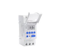 Relais temporisé numérique programmable électronique, contrôle de commutation AC 220 V 230 V 12 V 24 V 48 V 16 A, montage sur rail DIN THC15A(24V DC AC)