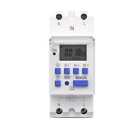 Relais temporisé programmable numérique monophasé AC 220 V 230 V 12 V 24 V 48 V 16 A 1 pièce(12V AC DC)