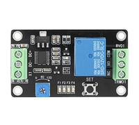 Relais temporisé, Relais temporisé Autobloquant Temporisation Marche Arrêt Minuterie Super 555 DC 5V/12V/24V Carte de Module de Relais temporisé avec Minuterie (DC12V)