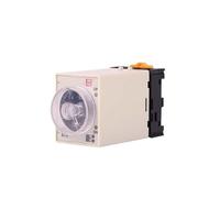 Relais temporisé ST3PA-A avec socle ST3P AA/B/C/D/E/F/G AC 220 V 110 V 380 V Temporisation de mise sous tension(AC380V,A-D(10S 10M 100S 60M)