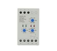 Relais triphasé GKR-02 380 V, dispositif de surveillance de tension for protéger le moteur contre les pannes de phase et les déséquilibres de tension