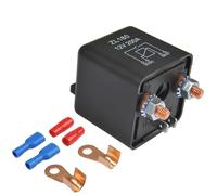 Relais ZL180 12 V 200 A for moteur de voiture, camion, bateau, démarreur de voiture, robuste, charge divisée avec empreinte à 2 broches + 2 bornes(24V)