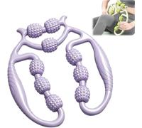Relajador De Piernas, 9 Wheel Circular Leg Clamp, Handheld Multifunctional Ring Roller 360 Degree Legs Neck Hand Arm Muscle Relaxer for post-workout relaxation